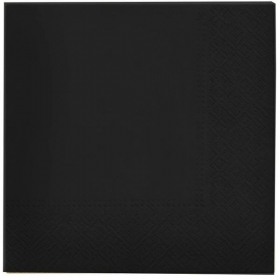 Χαρτοπετσέτες Μαύρες 33X33cm - ΚΩΔ:SDL111018-BB