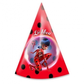Καπελάκι Πάρτυ Miraculous Ladybug 17cm - ΚΩΔ:P259111-68-BB