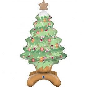 Μπαλόνι Foil 38"(97cm) Χριστουγεννιάτικο Δέντρο The Standups - ΚΩΔ:G70006-BB