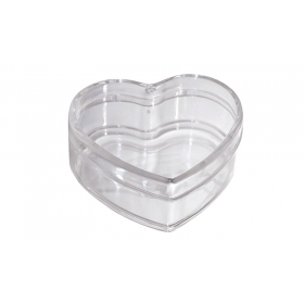 Κουτί Καρδιά Plexi Glass 8.5x4cm - ΚΩΔ:506223