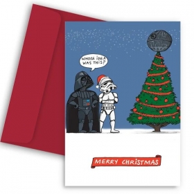 Χριστουγεννιάτικη Κάρτα Star Wars - ΚΩΔ:VC1702-78-BB