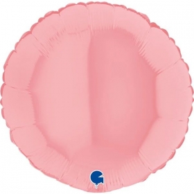 Μπαλόνι Foil 18''(45cm) Στρογγυλό Ροζ Matte - ΚΩΔ:181M03PK-BB