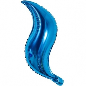 Μπαλόνι Foil 45cm Μπλε Swirling S - ΚΩΔ:206438-BB