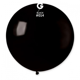Μπαλόνι Latex 40''(100cm) Μαύρο - ΚΩΔ:1364014-BB
