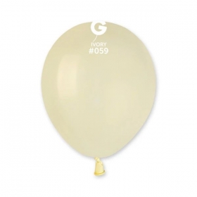 Μπαλόνι Latex 5''(13cm) Ιβουάρ - ΚΩΔ:1360559-BB