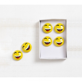 Πολυεστερικό Αυτοκόλλητο Πρόσωπο-Χαμόγελο 2.5X0.8cm - ΚΩΔ:282030-PR