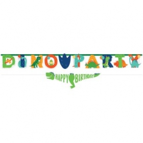 Μεγάλη Γιρλάντα Dino-Party 230cm - ΚΩΔ:122270-BB