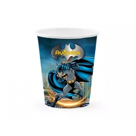 Χάρτινο Ποτήρι Batman με Όνομα 250ml - ΚΩΔ:P25922-78-BB