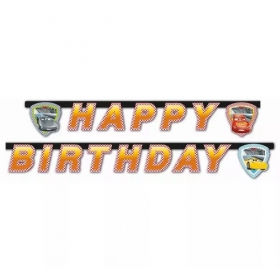 Γιρλάντα Happy Birthday Cars McQueen 200cm - ΚΩΔ:87804-BB