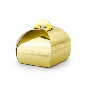 Κουτάκι χρυσό 6x6x5.5cm - ΚΩΔ:492864-NT