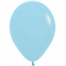 Μπαλόνι Latex 32cm Παστέλ Γαλάζιο - ΚΩΔ:13512140-BB