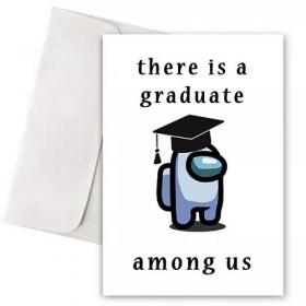 Κάρτα Αποφοίτησης Among Us - ΚΩΔ:VC1702-111-BB