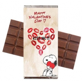 Σοκολάτα Βαλεντίνου Snoopy 35gr - ΚΩΔ:5531115-16-BB