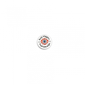 Πλέξι Ακρυλικό Στρογγυλό Μάτι Μάρτης για Μακραμέ 19mm - ΚΩΔ:71460414.018-NG