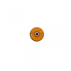 Ξύλινο Στοιχείο Στρογγυλό Ήλιος Μάτι για Μακραμέ 20mm - ΚΩΔ:76460194.211-NG
