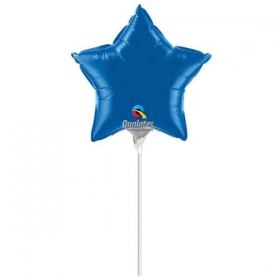 Μπαλόνι Foil 10 (25cm) Mini Shape Αστέρι Μπλε - ΚΩΔ:24131-BB