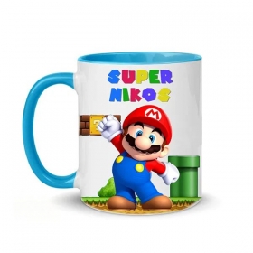 Κούπα Super Mario με Όνομα 350ml - ΚΩΔ:D21K-42-BB