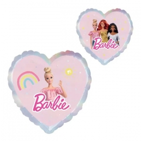 Μπαλόνι Foil 17 (43cm) Καρδιά Barbie - ΚΩΔ:54341175-BB