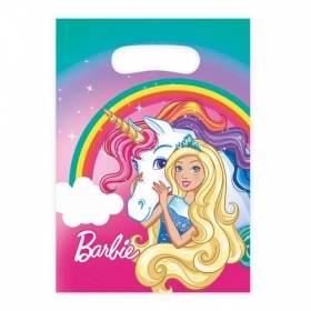 Σακούλες πάρτυ Barbie Dreamtopia 23.4X16.2cm - ΚΩΔ:9902528-BB