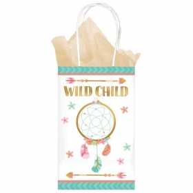 Σακούλες Πάρτυ Boho Wild Child 21.2X13.1X8.2cm - ΚΩΔ:162106-BB