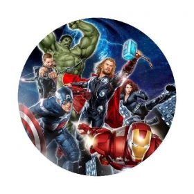 Ξύλινο Διακοσμητικό Avengers 8cm - ΚΩΔ:D19W08-61-BB