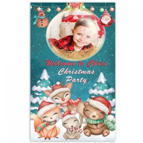 Χριστουγεννιάτικη Αφίσα με Φωτογραφία 130Χ70cm - ΚΩΔ:5531127-93-BB