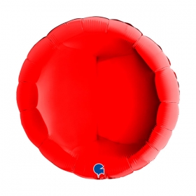 Μπαλόνι Foil 91cm Στρογγυλό Κόκκινο - ΚΩΔ:36108R-BB