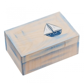 Κουτί Μαρτυρικών & Λαδοσέτ Καραβάκι 20X12X8cm - ΚΩΔ:ZKL220-PR