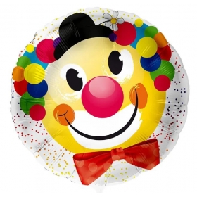 Μπαλόνι Foil 45cm Χαρούμενος Κλόουν - ΚΩΔ:1011K-BB