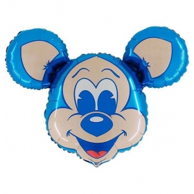 Μπαλόνι Foil 91cm Φάτσα Macho Mouse - ΚΩΔ:139000-BB