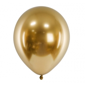 Μπαλόνι Latex 30cm Glossy Χρυσό - ΚΩΔ:CHB1-019-10-BB