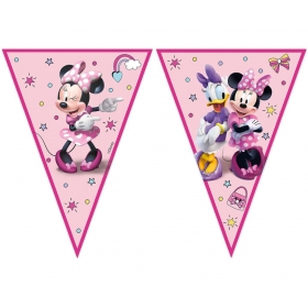 Τριγωνικά Σημαιάκια Minnie Mouse 2.3m - ΚΩΔ:93834-BB