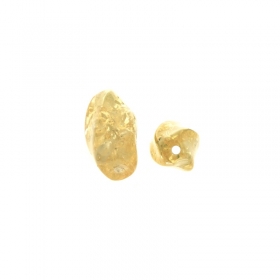 Ακρυλικό Σωληνάκι 12x28mm (Ø3mm) - Χρυσό Κίτρινο Διαφανές - ΚΩΔ:71020197.001-NG