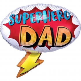 Mπαλόνι Foil 26"- Superhero Dad 68cm - ΚΩΔ:539323-BB