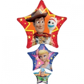 Mπαλόνι Foil 42"- Toy Story 4 Με Αστέρια 106cm - ΚΩΔ:539514-BB