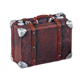 Πολυεστερική Βαλίτσα Vintage 4.5X5.5X2.5cm - ΚΩΔ:M2428-AD
