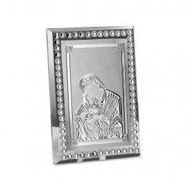 Εικόνα Παναγίας σε Κορνίζα με Στρας 10Χ7cm - ΚΩΔ:M5484-AD