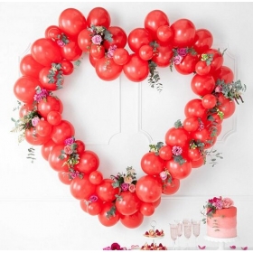 Σετ Κατασκευής Μπαλονιών - Κόκκινη Καρδιά - ΚΩΔ:GBS3-007J-BB