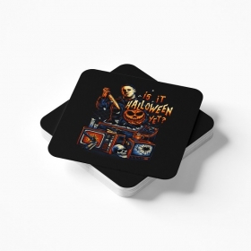 Ξύλινο Σουβέρ - Halloween Michael Myers 9cm - ΚΩΔ:SUB1007574-13-BB