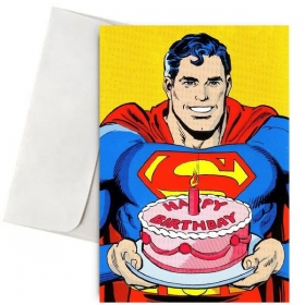 Κάρτα Γενεθλίων - Superhero - ΚΩΔ:VC1702-198-BB