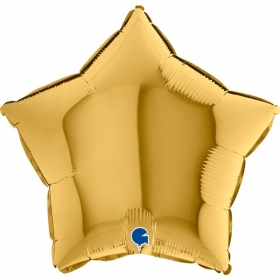 Μπαλόνι Foil - Χρυσό Αστέρι 45cm - ΚΩΔ:19212G5-BB