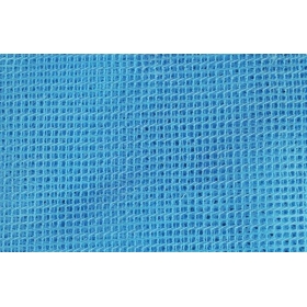 Γάζα γαλάζια με το μέτρο Gapa πολυεστερική γυαλιστερή χυτή με φάρδος 1,50m - ΚΩΔ:305080-GALAZIO-NT