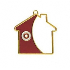 Μεταλλικό κρεμαστό σπίτι με μάτι 5cm - ΚΩΔ:M11330-AD