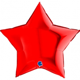 Μπαλονι Foil 36"(91Cm) Αστερι Κοκκινο – ΚΩΔ.:36268-Bb
