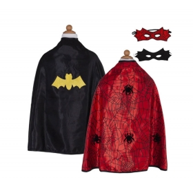 Παιδική στολή διπλής όψης Spider - Bat 4-6 ετών - ΚΩΔ:55273-BB