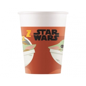 Χάρτινα ποτήρια Star Wars Grogu 200ml - ΚΩΔ:93481-BB