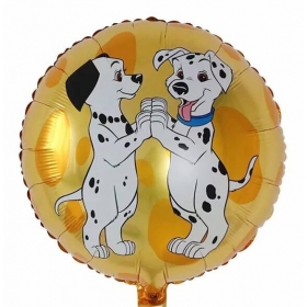 Μπαλόνι Foil σκυλάκια δαλματίας 45cm - ΚΩΔ:207AX107-BB