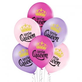 Μπαλόνια Latex Little Queen 30cm - ΚΩΔ:5000302-BB