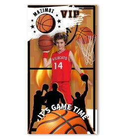 Αφίσα μπάσκετ με φωτογραφία 130Χ70cm - ΚΩΔ:5531127-126-BB