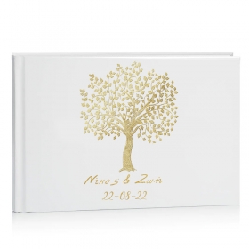 Βιβλίο ευχών γάμου - δέντρο ζωής 27X21cm - ΚΩΔ:D15010-94-BB